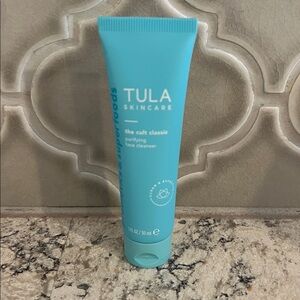 4/$14 Tula The Cult Classic Purifying Face Cleanser, 1 fl oz Travel Size, NEW